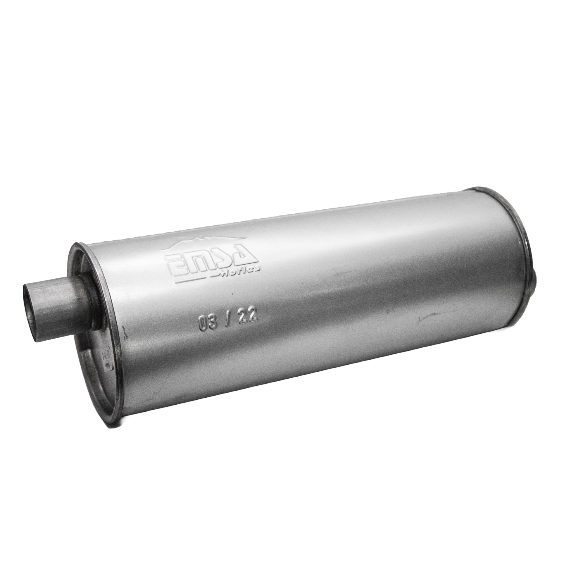 Silenciador universal para 4 y 6 cilindros S-AL-618 EMSA