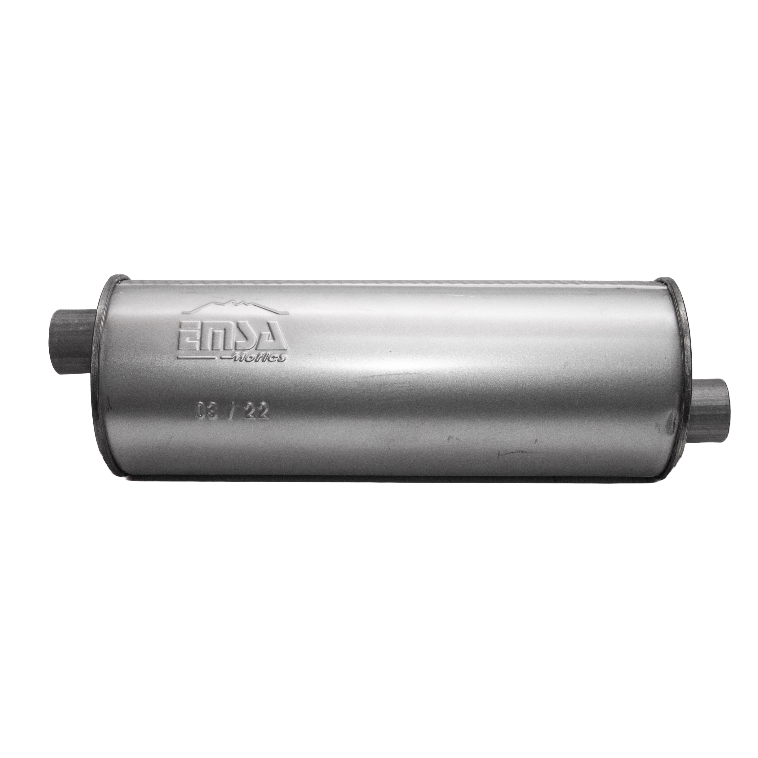 Silenciador universal para 4 y 6 cilindros S-AL-618 EMSA - Imagen 2